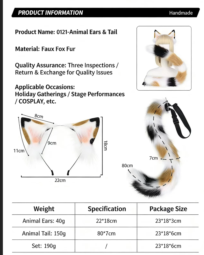 Calico Cat Set