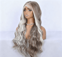 Café Au Lait Balayage - 13x4 Lace Front Wig